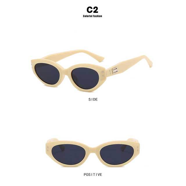 Retro Cat Eye Small Frame Sunglasses