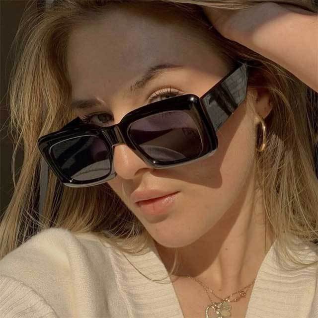Square Retro Simple Sunglasses