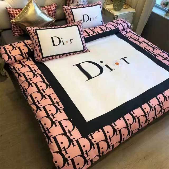 Printed Fashion Cotton Comforter Set(quilt cover+pillow cases+sheet)