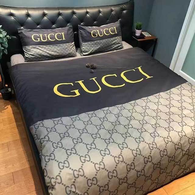 Printed Fashion Cotton Comforter Set(quilt cover+pillow cases+sheet)