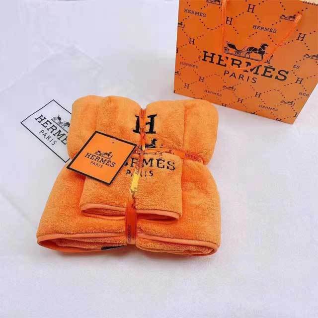 Fashion Coral Fleece Beach Towel Set