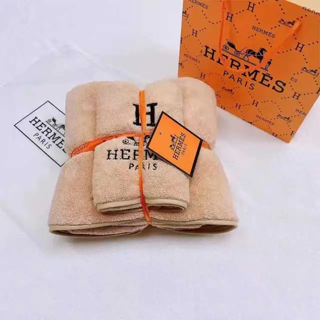 Fashion Coral Fleece Beach Towel Set