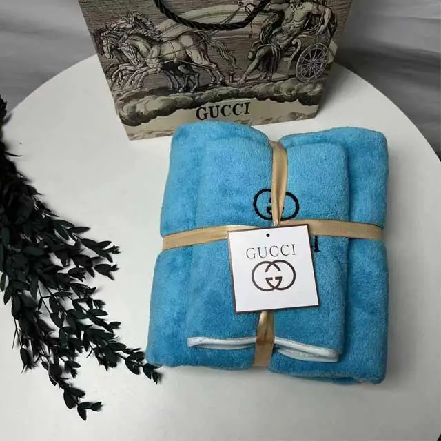 Letter Design Beach Towel Set