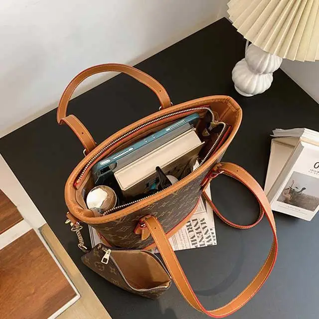 Leather Fashion Bucket Bag