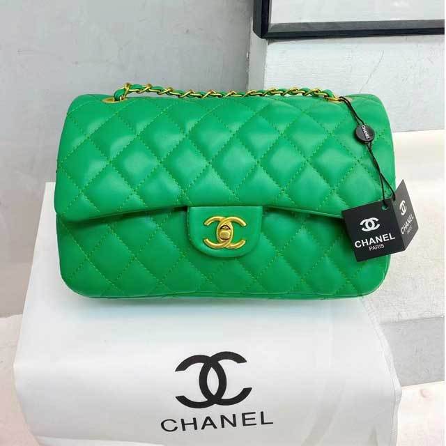 Chained Leather Fashion Messenger Bag