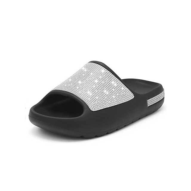 Rhinestones Style Platform Slipes Slippers