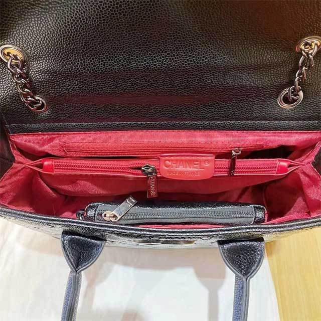 Metal Letter Fashion Leather Handbag
