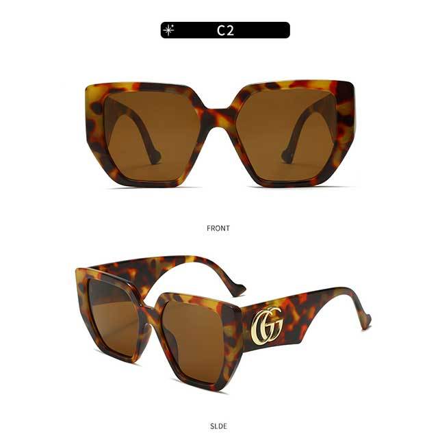 Luxury Fashion Big Frame Sunglasses