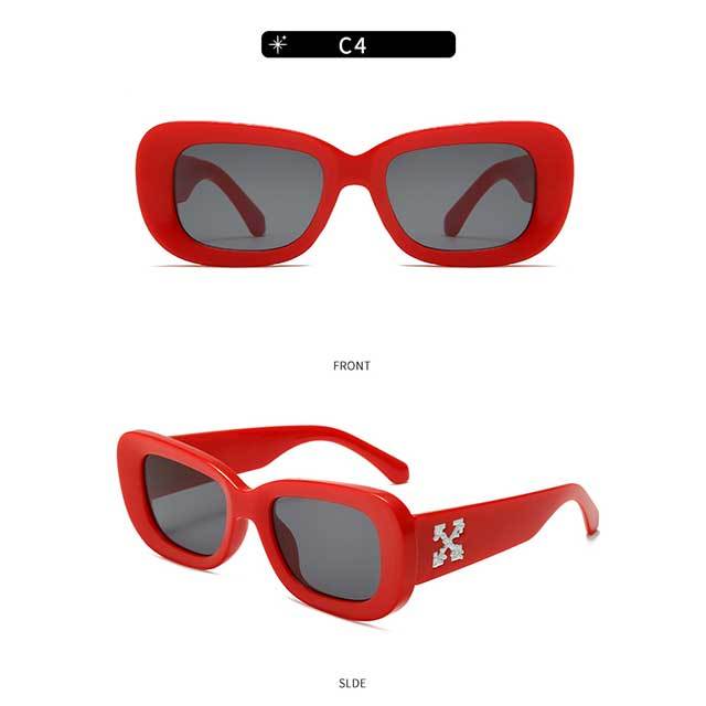Small Rectangle Trendy Sunglasses