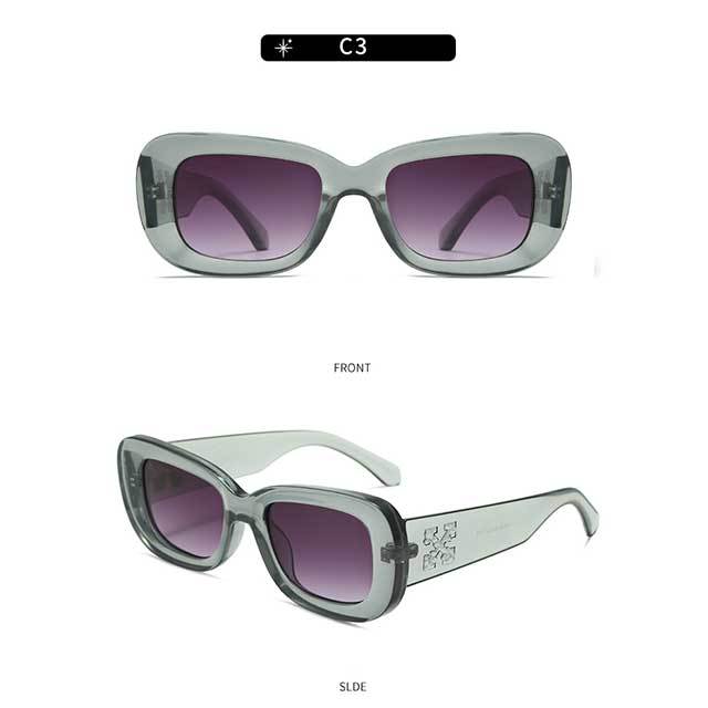 Small Rectangle Trendy Sunglasses