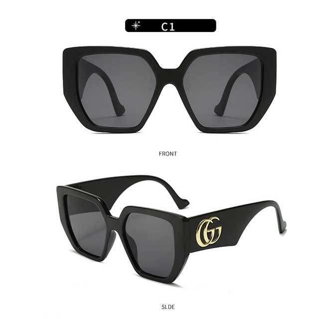 Luxury Fashion Big Frame Sunglasses