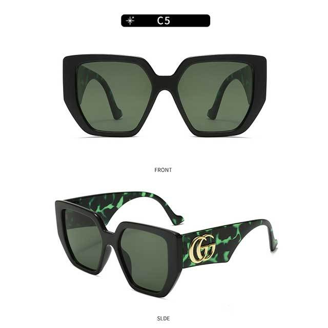 Luxury Fashion Big Frame Sunglasses