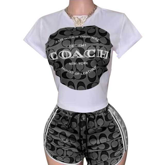 Printed Sporty Short Set