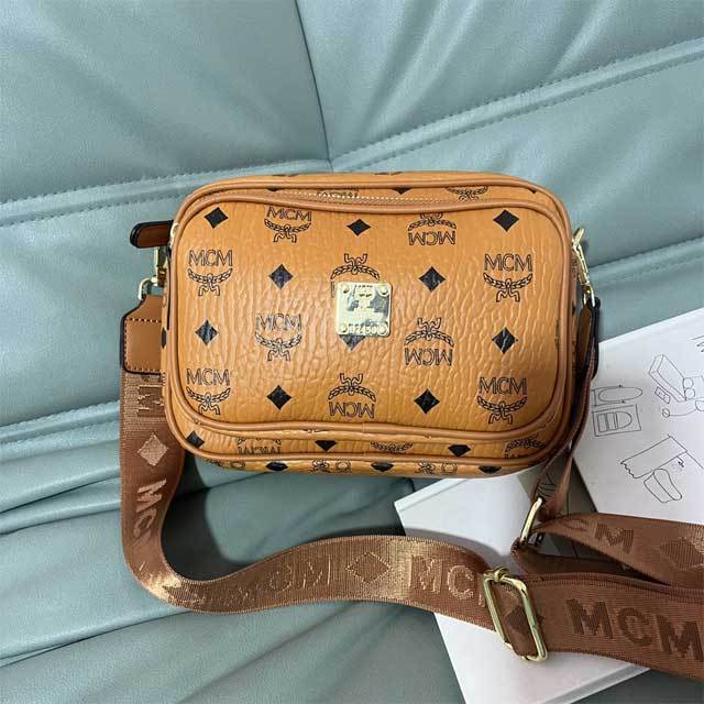 Leather Printed Fashion Messenger Bag