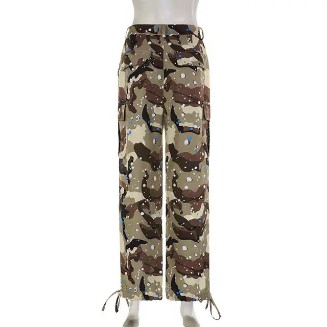 Splash Ink Camo Cargo Pants