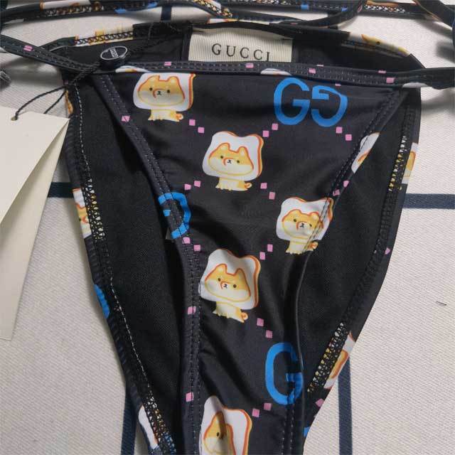 Cartton Print Bikini Set