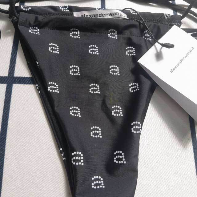 Printed Strappy Bikini Swimsuit