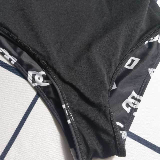 Letter Design Backless One Piece