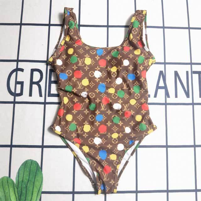 Polka Dots Backless One Piece