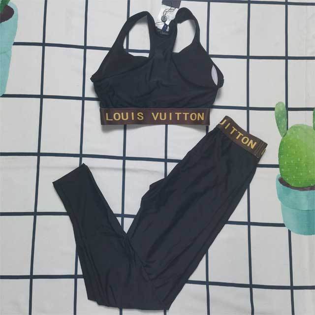 Tank Top Skinny Jogging Pants Set