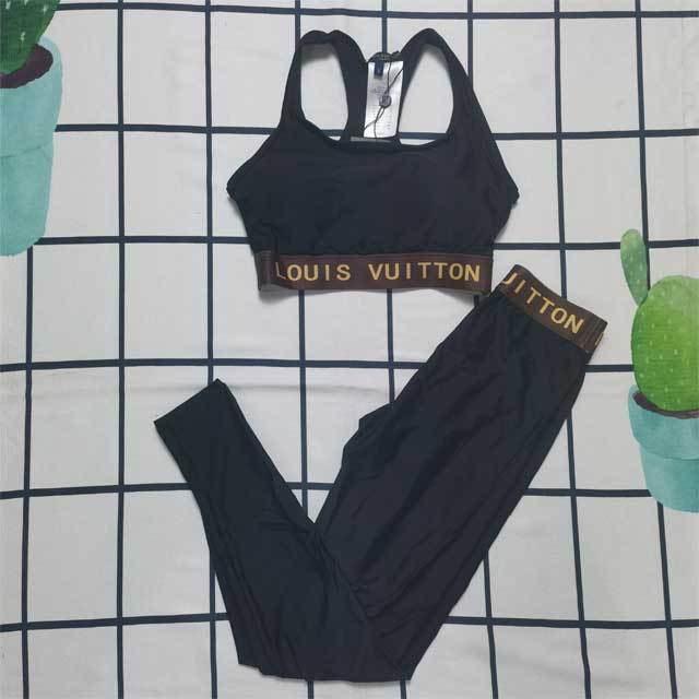 Tank Top Skinny Jogging Pants Set