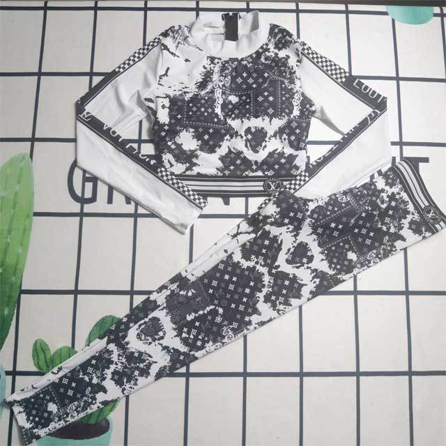 Printed Long Sleeve Tracksuit