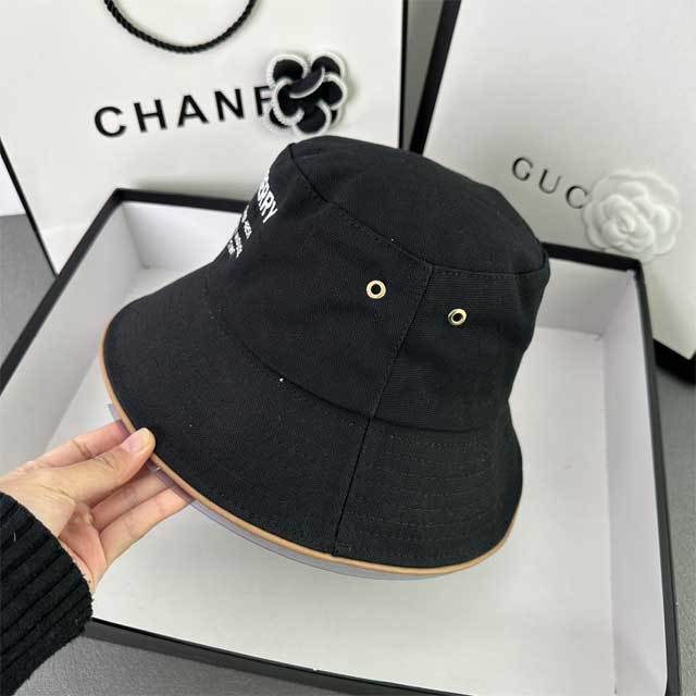 Embroidery Flat Bucket Hat