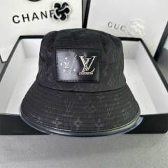 Metal Letter Fashion Bucket Hat