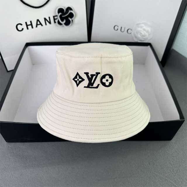 Embroidery Flat Bucket Hat