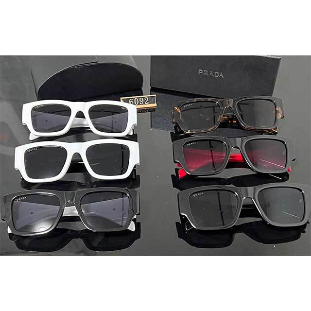 Rectangle Brand Designer Retro Sunglasses