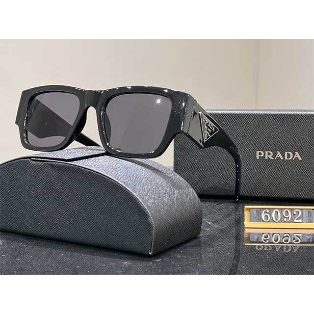 Rectangle Brand Designer Retro Sunglasses