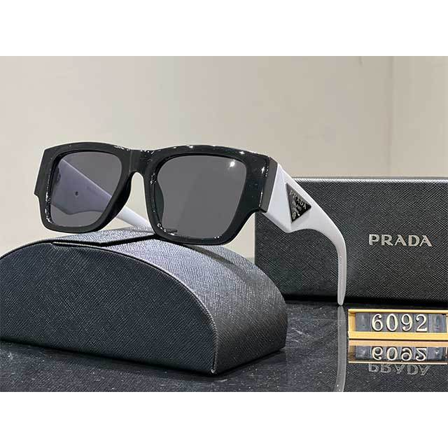 Rectangle Brand Designer Retro Sunglasses