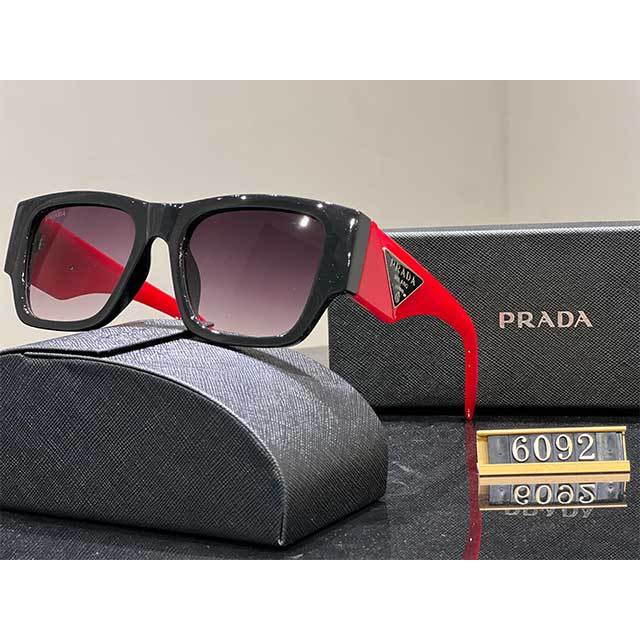 Rectangle Brand Designer Retro Sunglasses