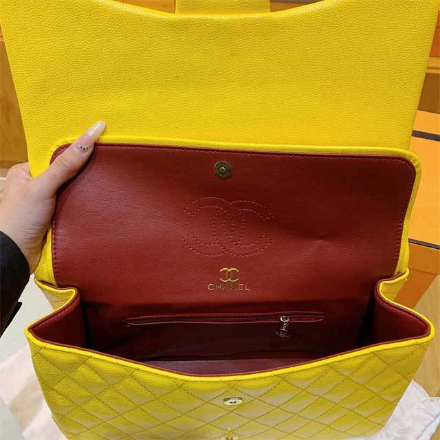 Leather Chained Crossbody Bag