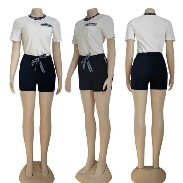 Short Sleeve Casual Short Set