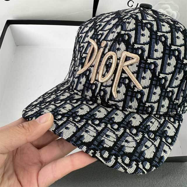 Letter Embroidery Peak Cap