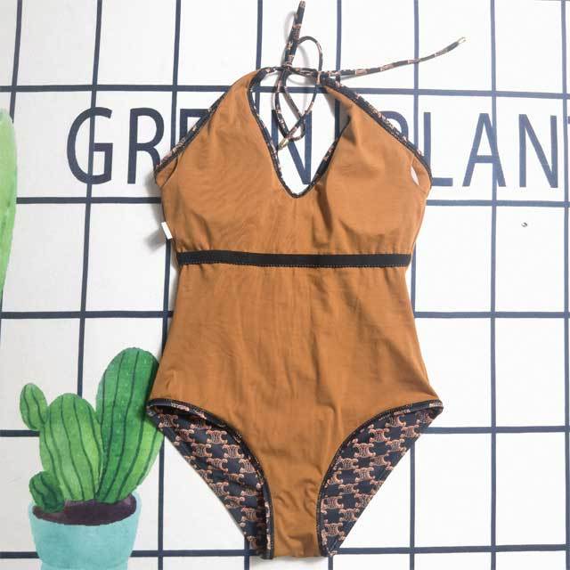 Printed Halter Sexy One Piece
