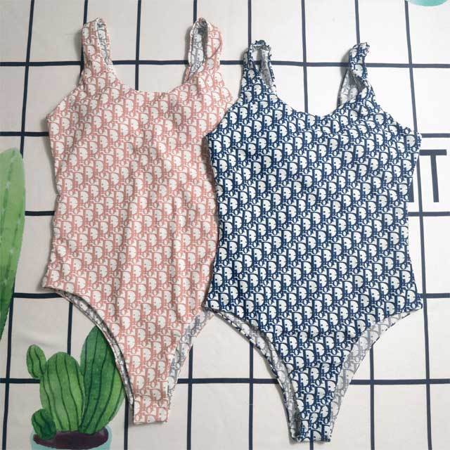 Printed Sleeveless Sexy One Piece