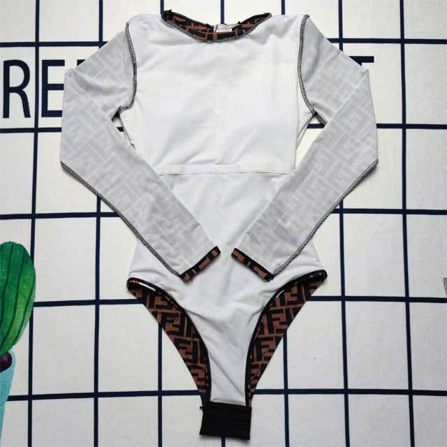 Letter Print Long Sleeve One Piece