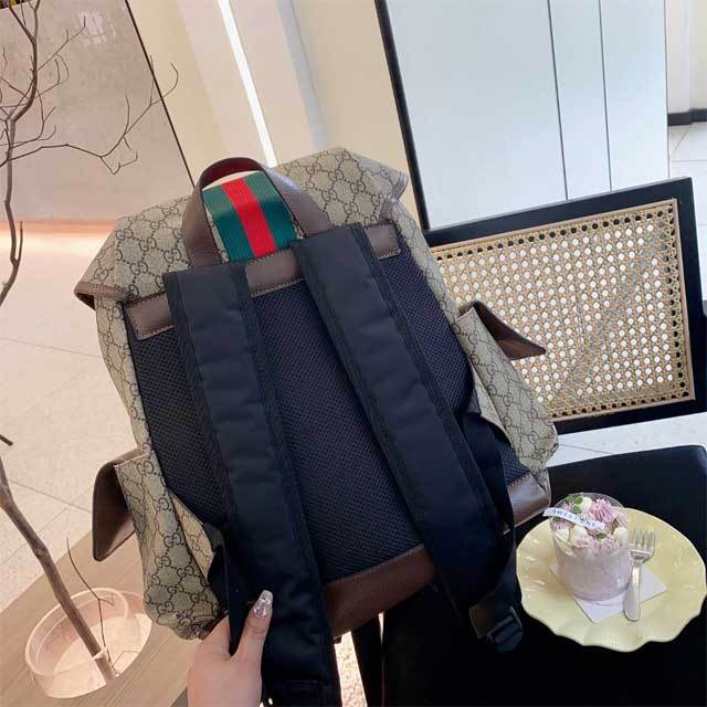 Fashion Striped Men Backpack