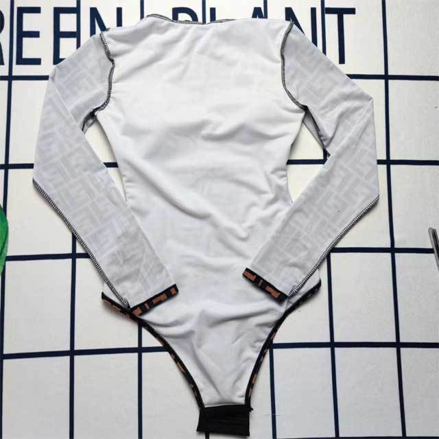 Letter Print Long Sleeve One Piece