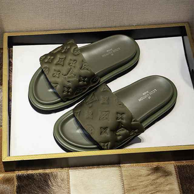 Magic Tape Thick Bottoms Slides Shoes
