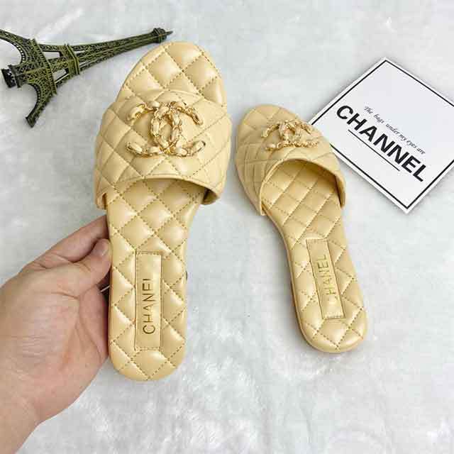 Open Toe Flat Slippers Streetwear