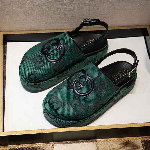Women's Alphabet Platform Sandals