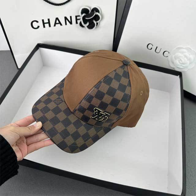 Fashion Plaid Print Baseball Cap