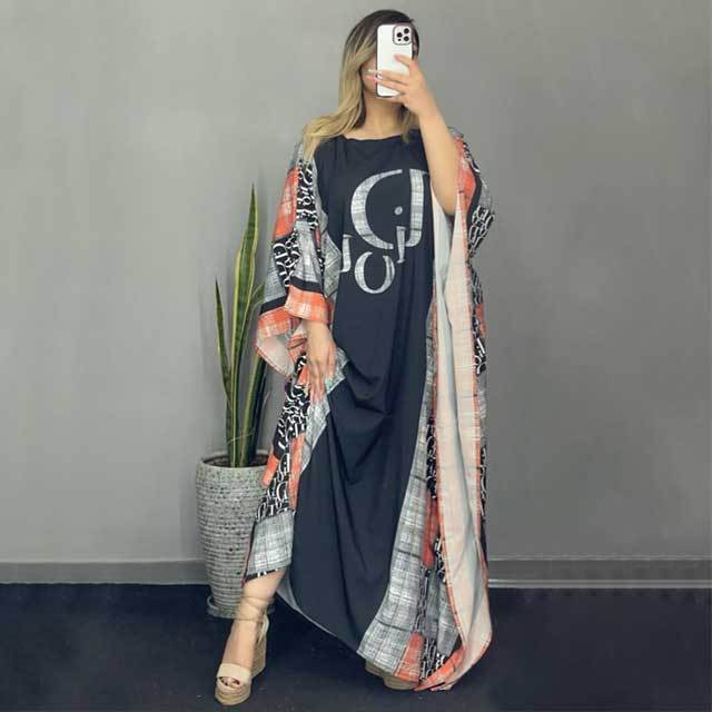 Printed Fashion Beach Maxi Dress