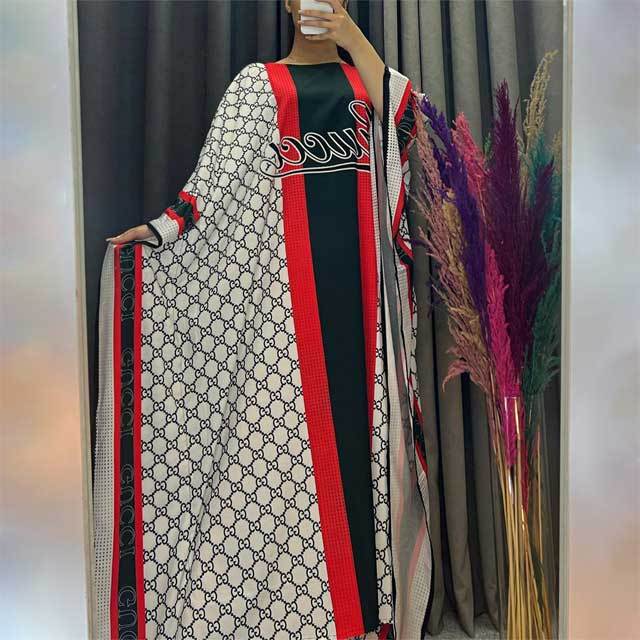 Printed Fashion Beach Maxi Dress