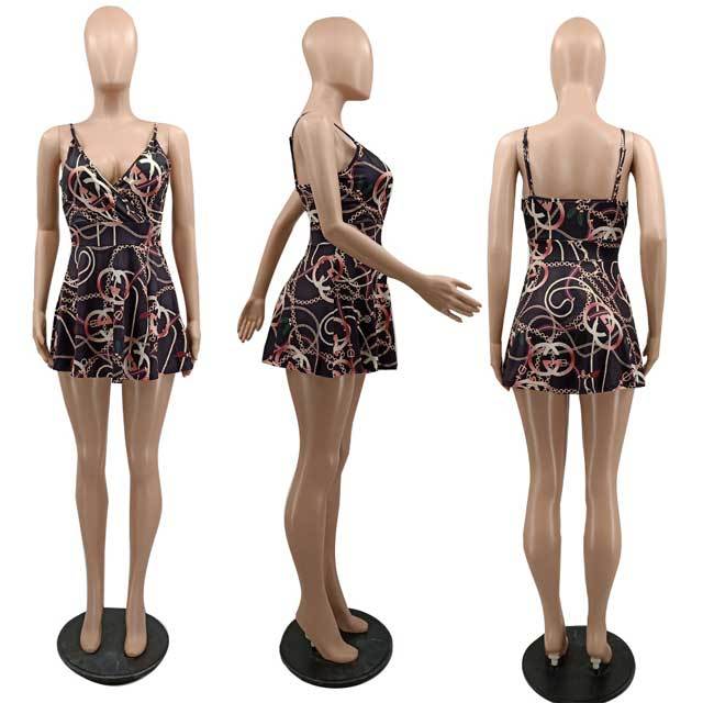 Printed Fashion Cami Dress