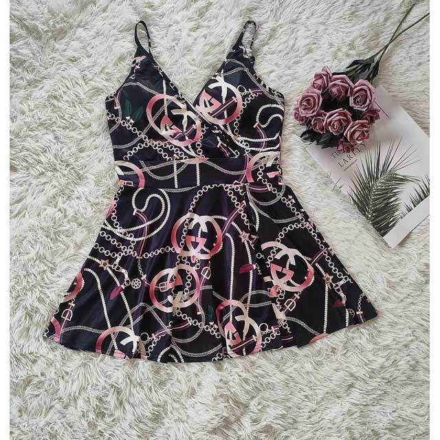 Printed Fashion Cami Dress