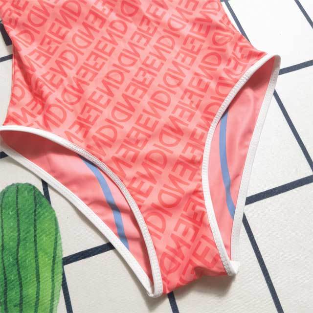 Printed Single Shoulder One Piece